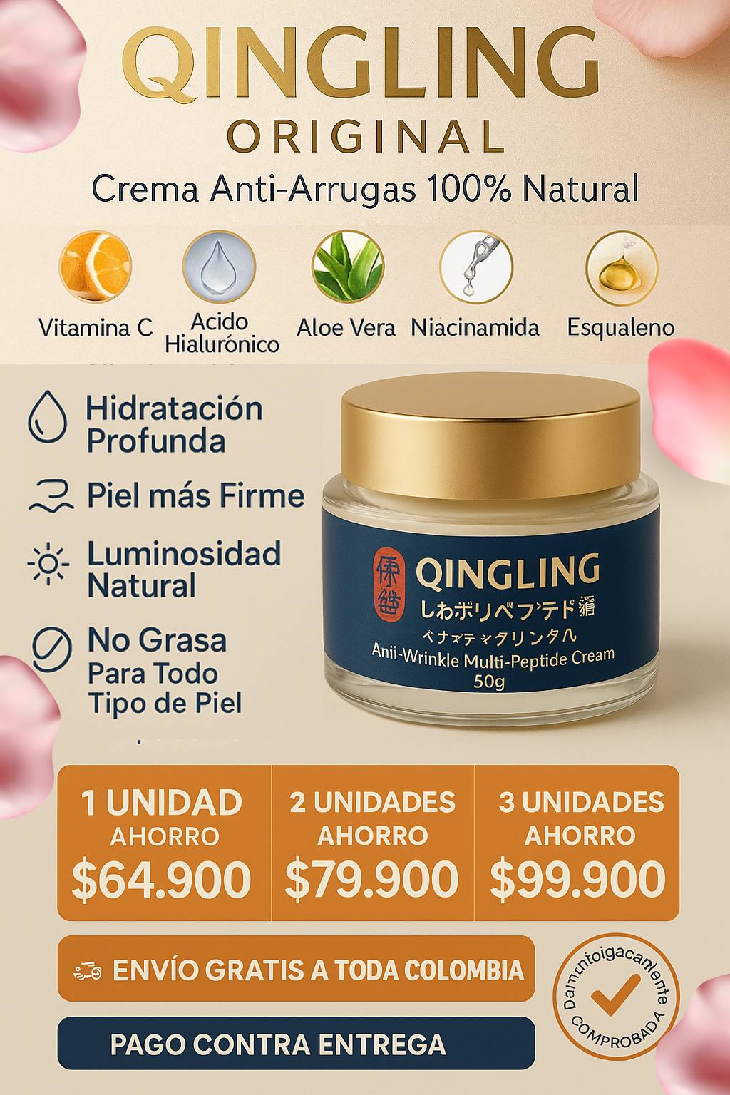 QINGLING ORIGINAL ANTI ARRUGAS